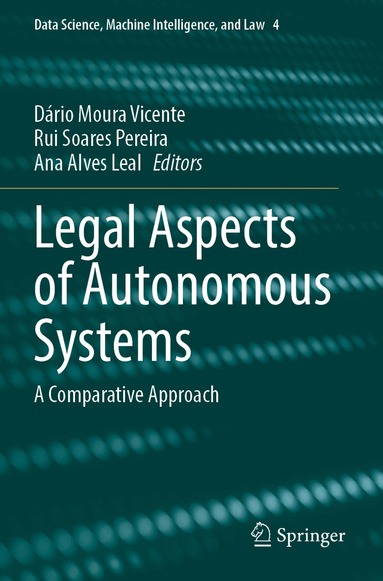 bokomslag Legal Aspects of Autonomous Systems