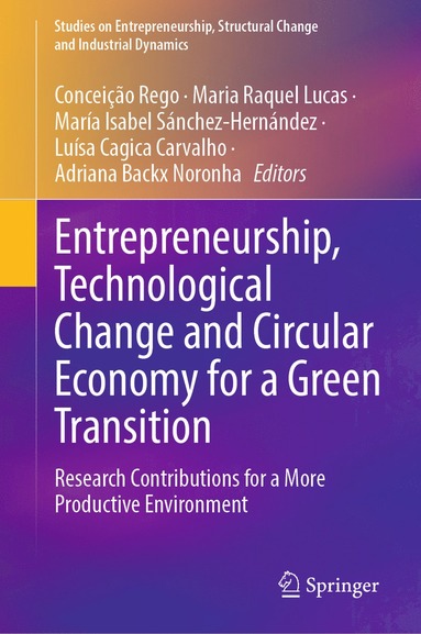 bokomslag Entrepreneurship, Technological Change and Circular Economy for a Green Transition