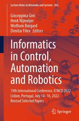 bokomslag Informatics in Control, Automation and Robotics