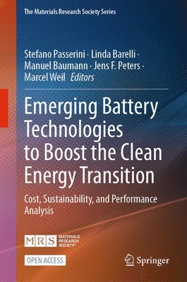bokomslag Emerging Battery Technologies to Boost the Clean Energy Transition