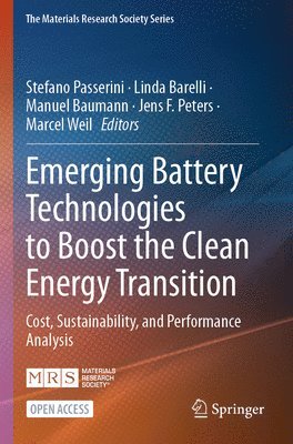 bokomslag Emerging Battery Technologies to Boost the Clean Energy Transition