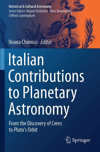 Ileana Chinnici - Italian Contributions to Planetary Astronomy, Häftad
