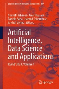 bokomslag Artificial Intelligence, Data Science and Applications