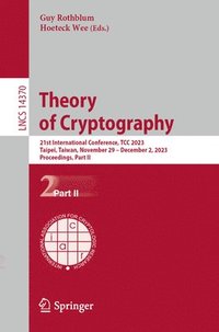 bokomslag Theory of Cryptography