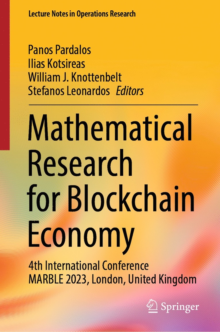 Mathematical Research for Blockchain Economy 1