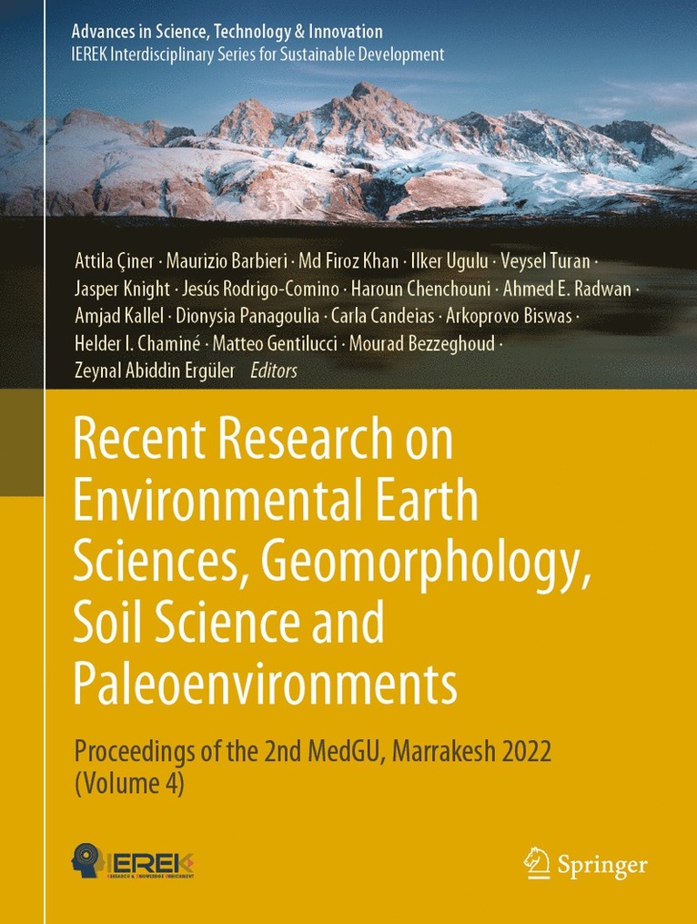 Recent Research on Environmental Earth Sciences, Geomorphology, Soil Science and Paleoenvironments 1