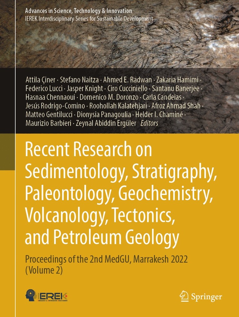 Attila Çiner, Stefano Naitza, Ahmed E. Radwan, Zakaria Hamimi, Federico Lucci, Jasper Knight, Ciro Cucciniello, Santanu Banerjee, Hasnaa Chennaoui, Domenico M. Doronzo, Carla Candeias, Jesús Rodrigo-Comino, Roohollah Kalatehjari, Afroz Ahmad Shah, Matteo Gentilucci, Dionysia Panagoulia, Helder I. Chaminé, Maurizio Barbieri, Zeynal Abiddin Ergüler, Attila Ciner - Recent Research on Sedimentology, Stratigraphy, Paleontology, Geochemistry, Volcanology, Tectonics, and Petroleum Geology, Inbunden