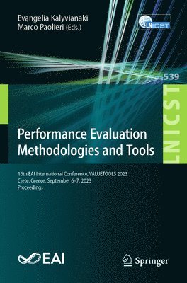 Evangelia Kalyvianaki, Marco Paolieri - Performance Evaluation Methodologies and Tools, Häftad