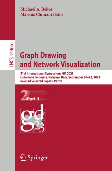 Michael A. Bekos, Markus Chimani - Graph Drawing and Network Visualization, Häftad
