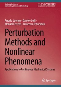 bokomslag Perturbation Methods and Nonlinear Phenomena