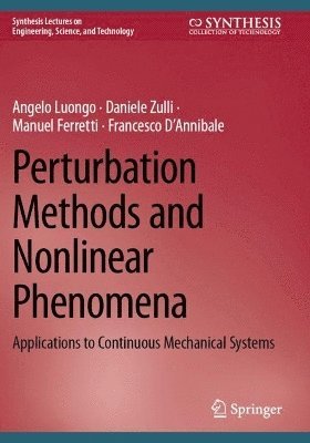 Perturbation Methods and Nonlinear Phenomena 1