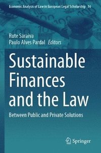 bokomslag Sustainable Finances and the Law