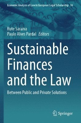 Sustainable Finances and the Law 1