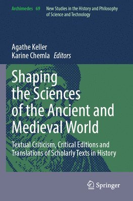 bokomslag Shaping the Sciences of the Ancient and Medieval World