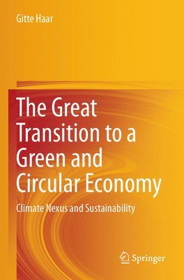 bokomslag Great Transition to a Green and Circular Economy