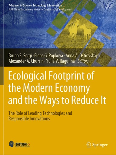 Bruno S. Sergi, Elena G. Popkova, Anna A. Ostrovskaya, Alexander A. Chursin, Yulia V. Ragulina - Ecological Footprint of the Modern Economy and the Ways to Reduce It, Häftad