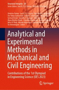 bokomslag Analytical and Experimental Methods in Mechanical and Civil Engineering