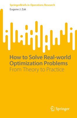 bokomslag How to Solve Real-world Optimization Problems