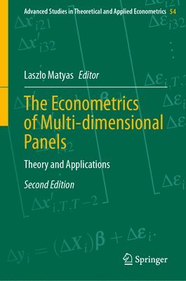 bokomslag The Econometrics of Multi-dimensional Panels