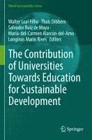 bokomslag Contribution of Universities Towards Education for Sustainable Development