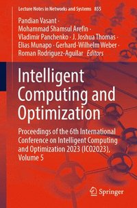 bokomslag Intelligent Computing and Optimization