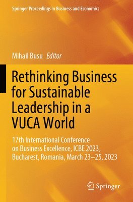 bokomslag Rethinking Business for Sustainable Leadership in a VUCA World