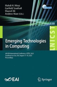 bokomslag Emerging Technologies in Computing