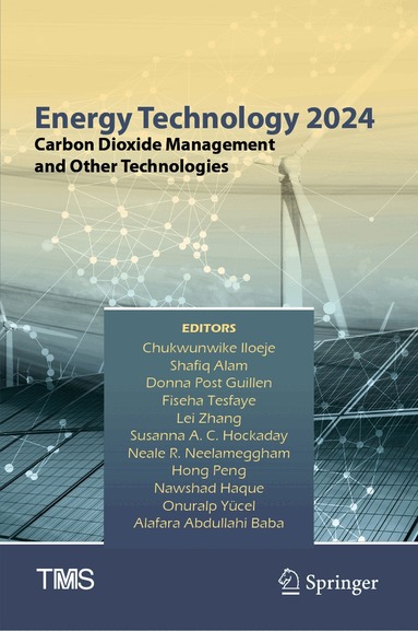Chukwunwike Iloeje, Shafiq Alam, Donna Post Guillen, Fiseha Tesfaye, Lei Zhang, Susanna A. C. Hockaday, Neale R. Neelameggham, Hong Peng, Nawshad Haque, Onuralp Yücel, Alafara Abdullahi Baba - Energy Technology 2024, Inbunden