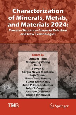 bokomslag Characterization of Minerals, Metals, and Materials 2024