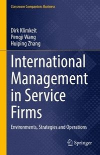 bokomslag International Management in Service Firms