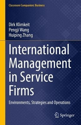 bokomslag International Management in Service Firms