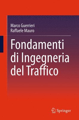 bokomslag Fondamenti di Ingegneria del Traffico