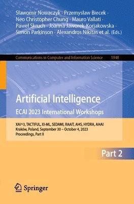 Artificial Intelligence. ECAI 2023 International Workshops 1