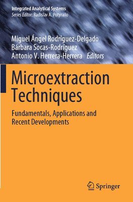 Microextraction Techniques 1