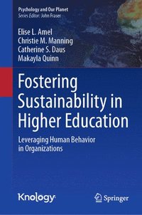 bokomslag Fostering Sustainability in Higher Education