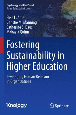 bokomslag Fostering Sustainability in Higher Education