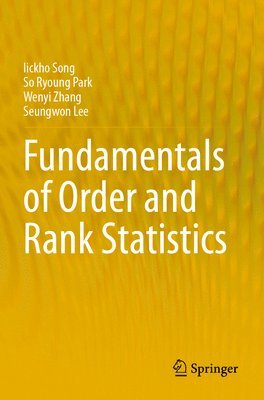 bokomslag Fundamentals of Order and Rank Statistics