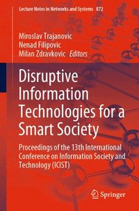 bokomslag Disruptive Information Technologies for a Smart Society