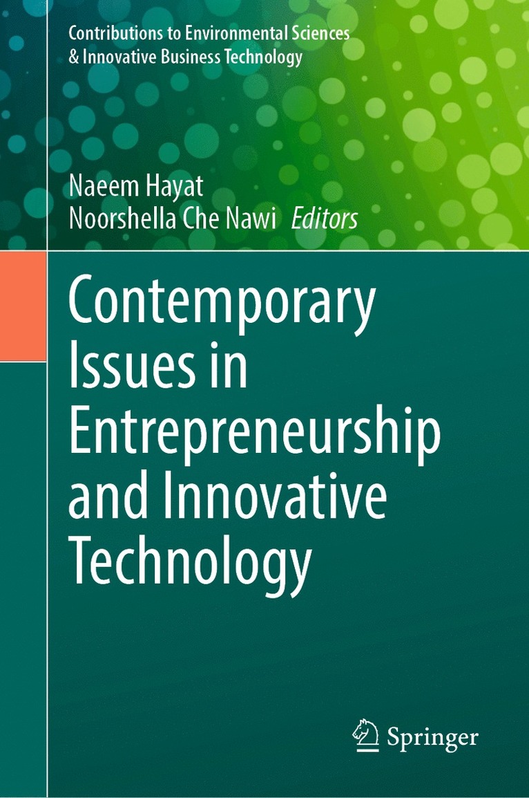 Contemporary Issues in Entrepreneurship and Innovative Technology 1