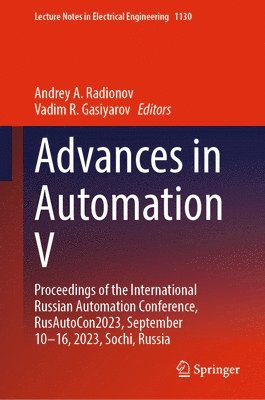 Advances in Automation V 1