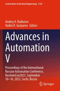 bokomslag Advances in Automation V