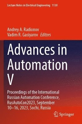 Advances in Automation V 1