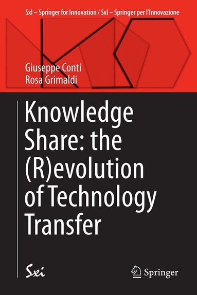 Giuseppe Conti, Rosa Grimaldi - Knowledge Share: the (R)evolution of Technology Transfer, Häftad