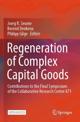 bokomslag Regeneration of Complex Capital Goods