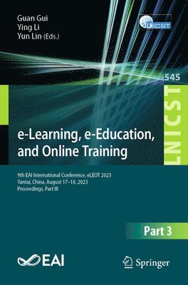 e-Learning, e-Education, and Online Training 1