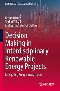 bokomslag Decision Making in Interdisciplinary Renewable Energy Projects