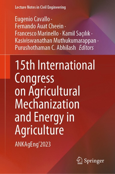 bokomslag 15th International Congress on Agricultural Mechanization and Energy in Agriculture