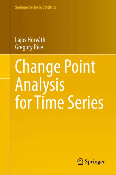 Lajos Horváth, Gregory Rice - Change Point Analysis for Time Series, Inbunden