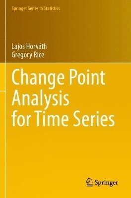 Change Point Analysis for Time Series 1