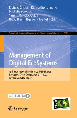 Management of Digital EcoSystems 1